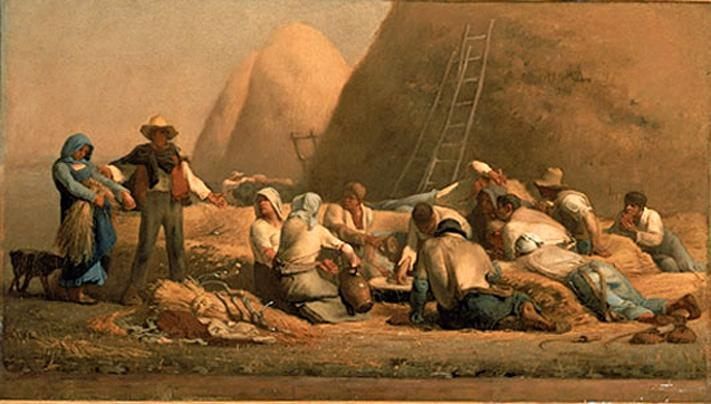 Jean Francois Millet Harvesters Resting